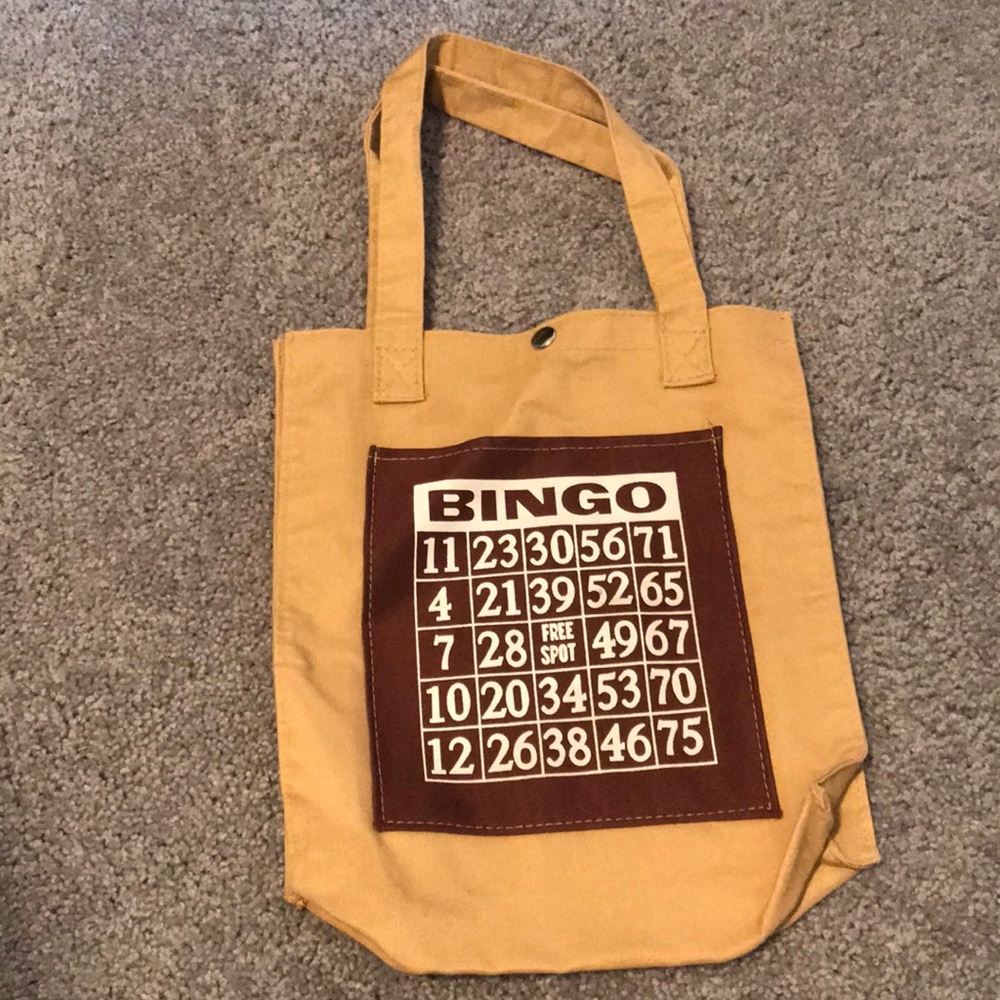 Vintage bingo bag